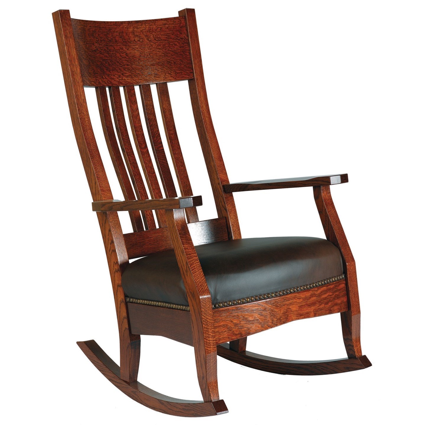 Buckeye Rockers Rockers MR-235 Solid Wood Mission Rocker with